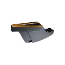 Contre dent triangulaire blindé pour broyeurs lents 1