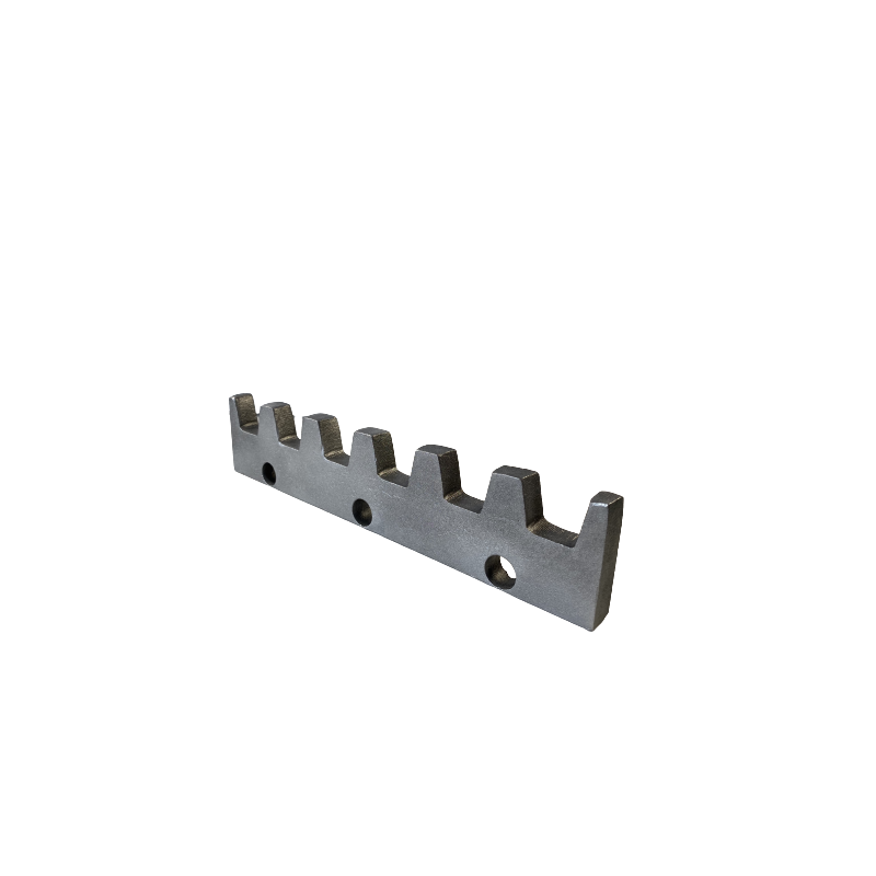 Contre lame trempé de 360 mm pour déchiqueteuses incliné